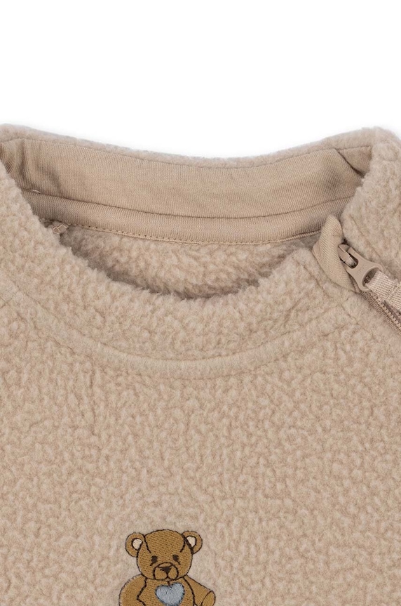 Момче Бебешки ританки Konges Sløjd SAFA ONESIE GRS KS101294 бежов