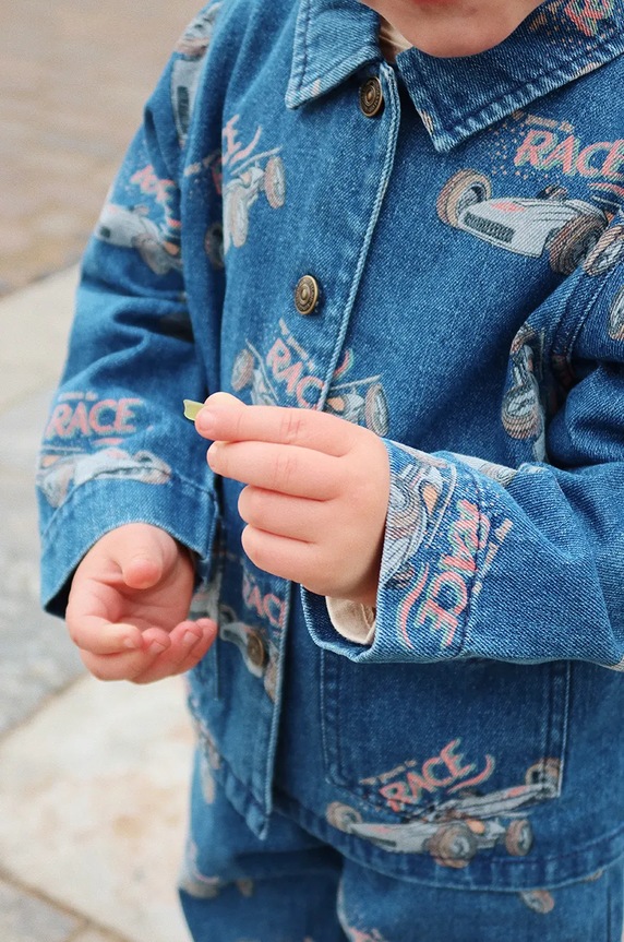 Konges Sløjd giacca jeans bambino/a MAGOT JACKET GOTS KS101586