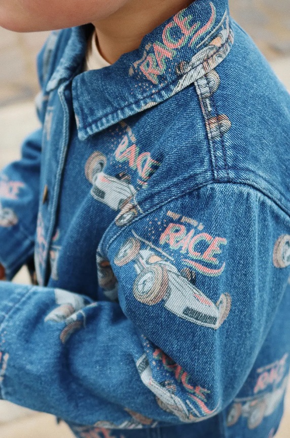 Konges Sløjd giacca jeans bambino/a MAGOT JACKET GOTS KS101586
