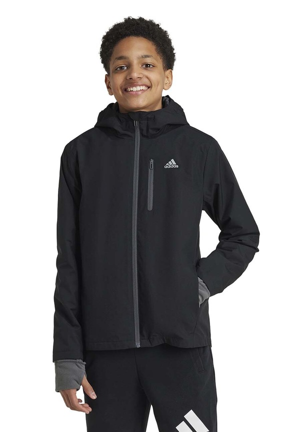 adidas kurtka dziecięca J 2in1KT pozostałe czarny IV9508