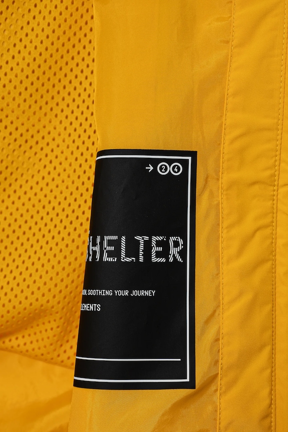adidas geacă de ploaie copii J MYSHELTER R.R galben IX3591