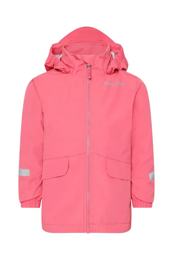 Didriksons kurtka dziecięca NORMA KIDS JKT 505264 różowy SS25