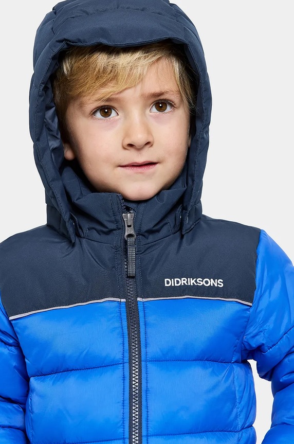 Didriksons giacca per bambini FOX KIDS JACKET blu 505522