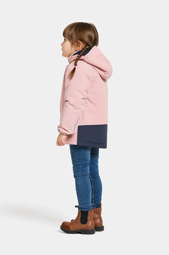 Didriksons kurtka dziecięca TALVI KIDS JKT 505474 różowy