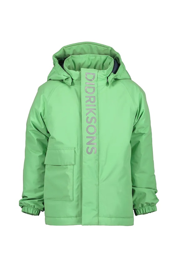 Didriksons giacca per bambini TALVI KIDS JKT 505474 verde AW25