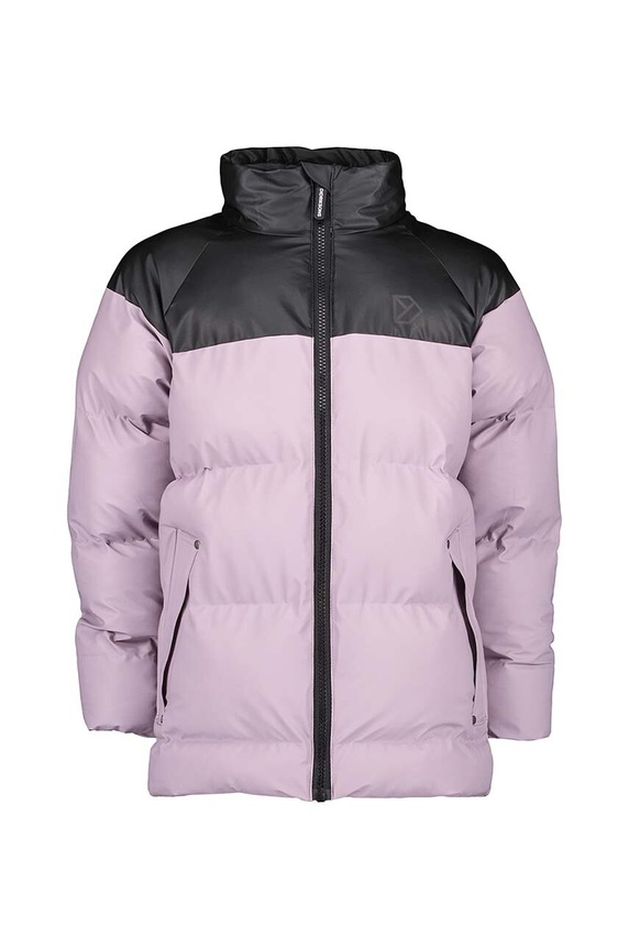 Dětská bunda Didriksons MEGA KIDS JKT 505364 fialová AW24