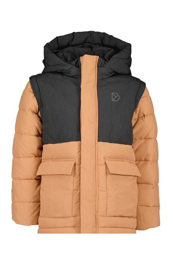 Детско яке Didriksons GRANITE KIDS JKT 505390 кафяв AW24