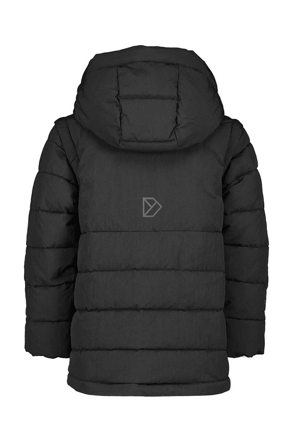 Chłopiec Didriksons kurtka dziecięca GRANITE KIDS JKT 505390 czarny