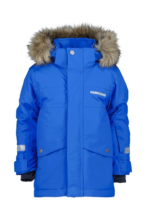Didriksons BJÄRVEN KIDS PARKA 505470 μπλε AW24