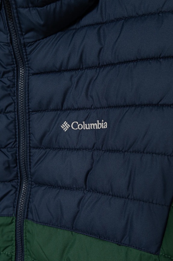 Κοριτσίστικα Παιδικό μπουφάν Columbia Powder Lite 2090023 πράσινο