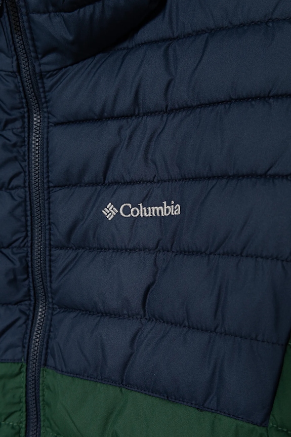 Κοριτσίστικα Παιδικό μπουφάν Columbia Powder Lite 2090023 πράσινο