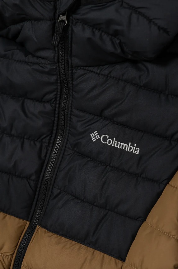Момче Детско яке Columbia Powder Lite 2090023 кафяв