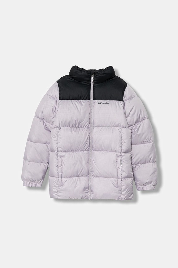 Columbia kurtka dziecięca Puffect fioletowy 2089992