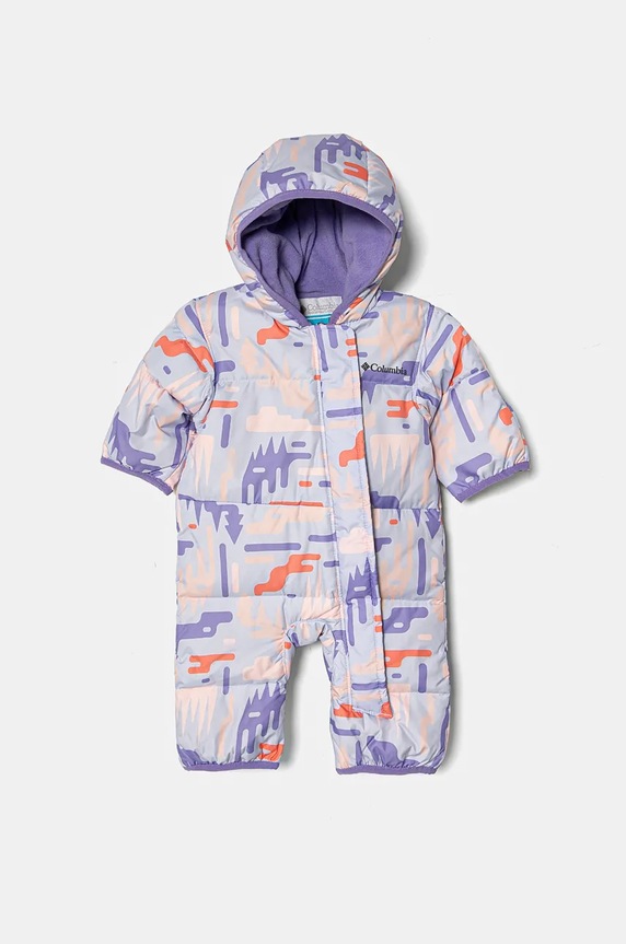 Detský páperový overal Columbia Snuggly Bunny Bunting zateplené fialová 2088791