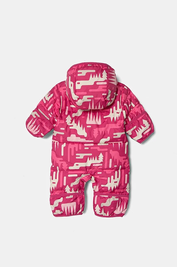 Columbia kombinezon puchowy niemowlęcy Snuggly Bunny Bunting 2088791 różowy AW25