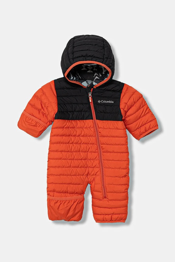 Ολόσωμη φόρμα μωρού Columbia Powder Lite Reversible Bunting άλλο πορτοκαλί 2088751