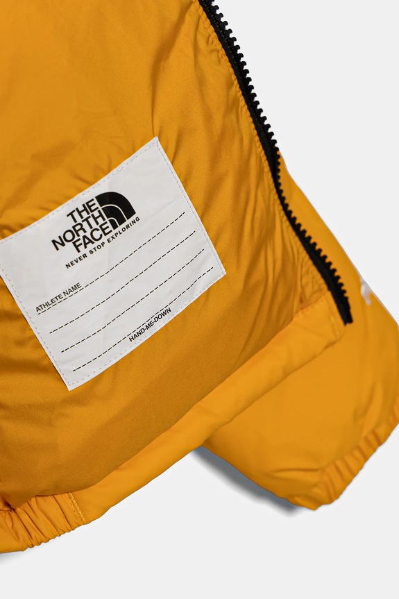 Băieți The North Face geaca de puf pentru copii KID 1996 RETRO NUPTSE JACKET NF0A82TS56P1 galben