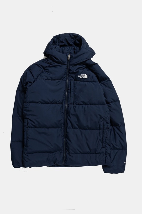 Dječja pernata jakna The North Face NORTH DOWN HOODED JACKET Planet friendly plava NF0A88TX8K21