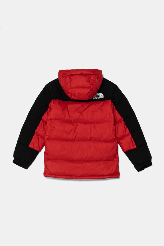 Детско пухено яке The North Face HMLYN DOWN SHORT PARKA NF0A88UY6821 червен AW24