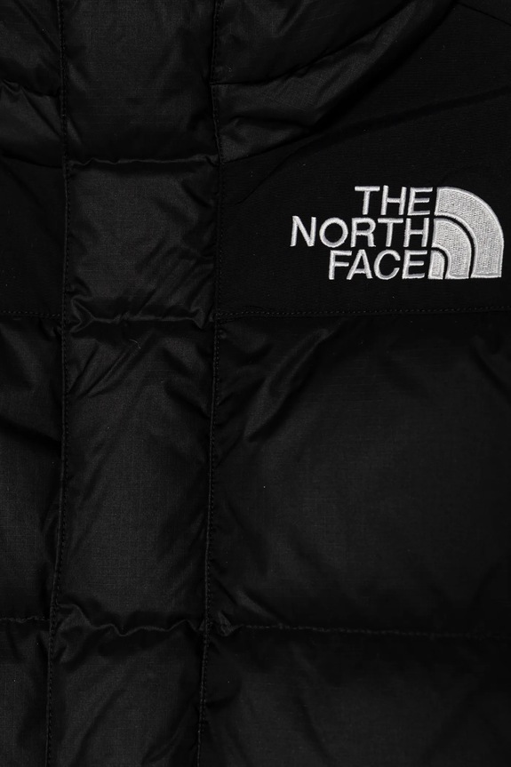 Chłopiec The North Face kurtka puchowa dziecięca HMLYN DOWN SHORT PARKA NF0A88UYJK31 czarny