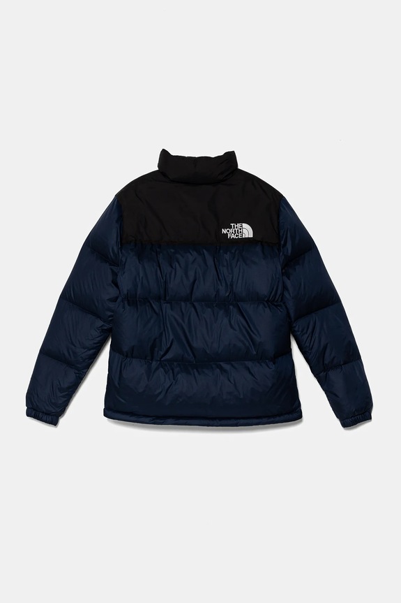 The North Face geaca de puf pentru copii TEEN 1996 RETRO NUPTSE JACKET NF0A8A4C92A1 bleumarin AW24
