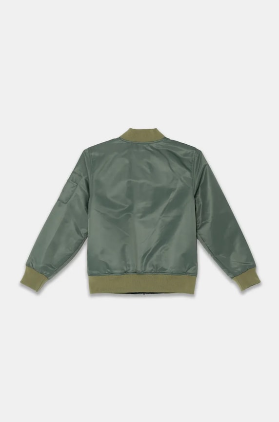 Детско яке бомбър Vans BY COPLEY VN000JB51CI1 зелен AW24