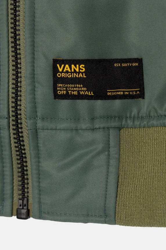 Момче Детско яке бомбър Vans BY COPLEY VN000JB51CI1 зелен
