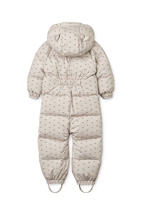 Chłopiec Liewood kombinezon zimowy niemowlęcy Sylvie Baby Snowsuit LW19403 szary