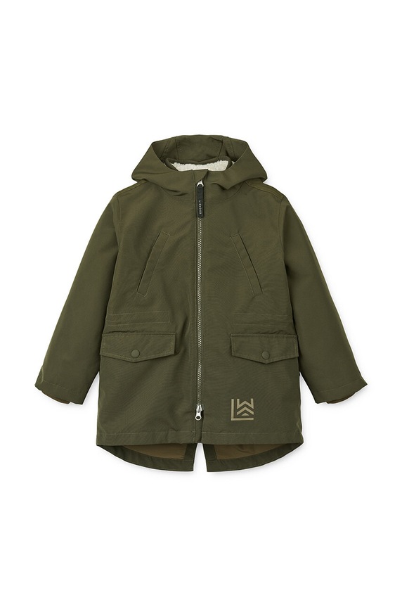 Детская куртка Liewood Timber 2 in 1 Jacket LW19438 зелёный AW24