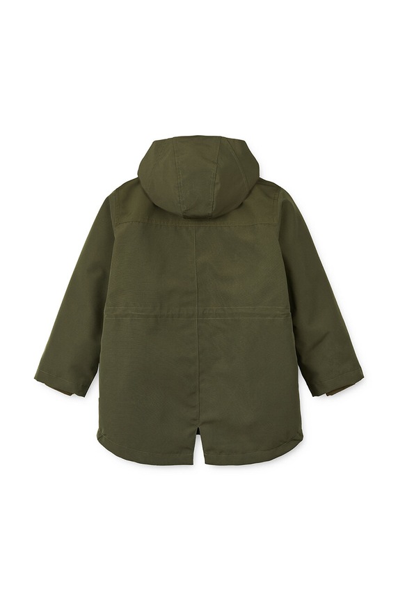 Мальчик Детская куртка Liewood Timber 2 in 1 Jacket LW19438 зелёный