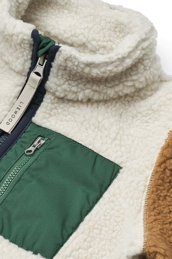 Μπουφάν Liewood Nolan Pile Jacket σκούρο μπλε LW19877