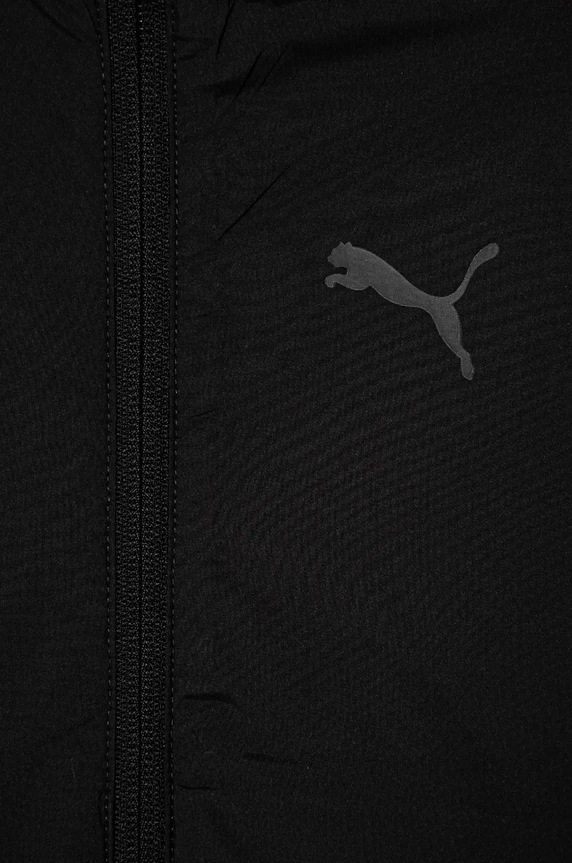 Chłopiec Puma kurtka dziecięca Fleece Line Windbreaker 626503 czarny