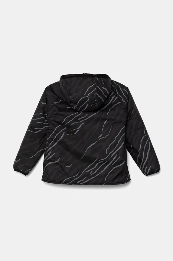 Puma kurtka dwustronna dziecięca Reversible ffer jacket 682756 czarny AW24