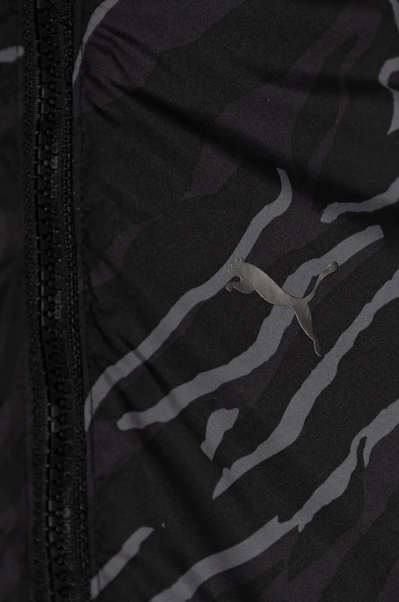 Puma kurtka dwustronna dziecięca Reversible ffer jacket 682756 czarny