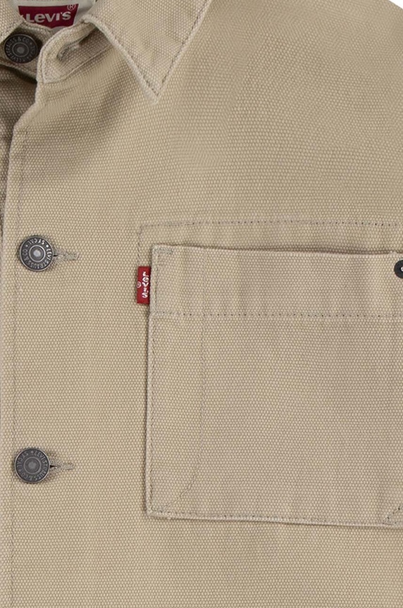 CHLAPEC Dětská bunda Levi's CHORE JACKET 9EL239 béžová