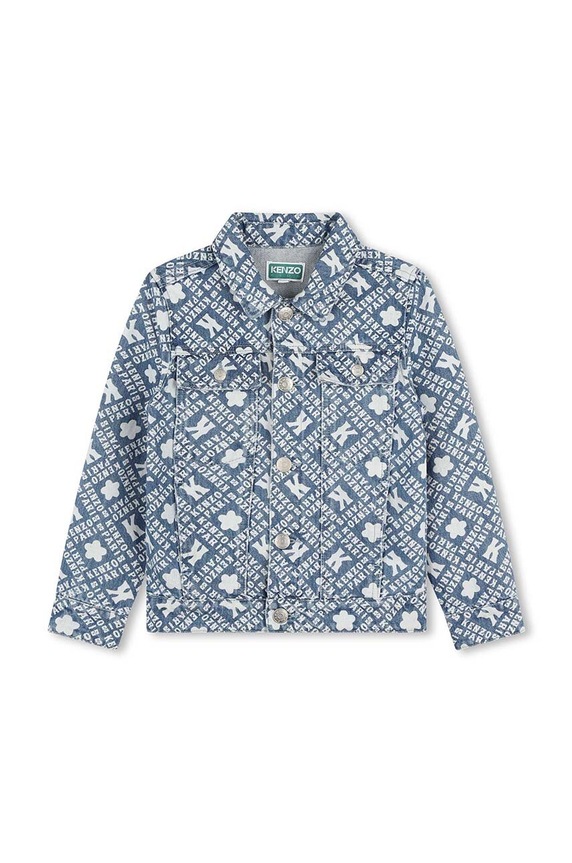 Kenzo Kids geacă din denim pentru copii K60631.114.150 albastru AW24