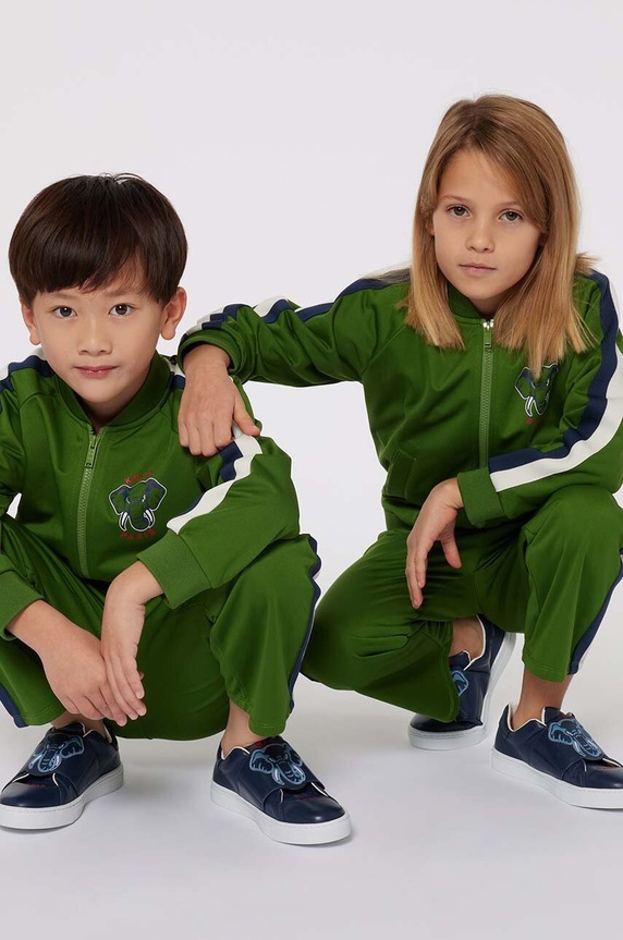 Detská mikina Kenzo Kids K60701.86.108 zelená