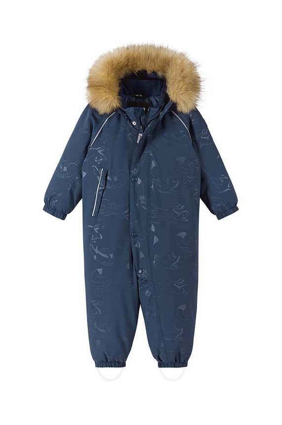 Пуховий комбінезон для немовлят Reima Aapua 5100141B.9BYH темно-синій AW24