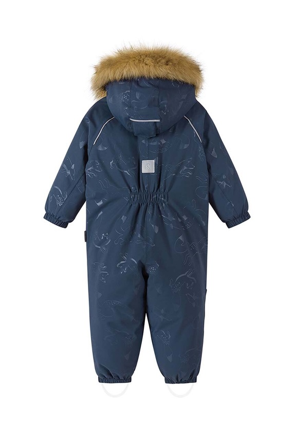 Хлопчик Пуховий комбінезон для немовлят Reima Aapua 5100141B.9BYH темно-синій