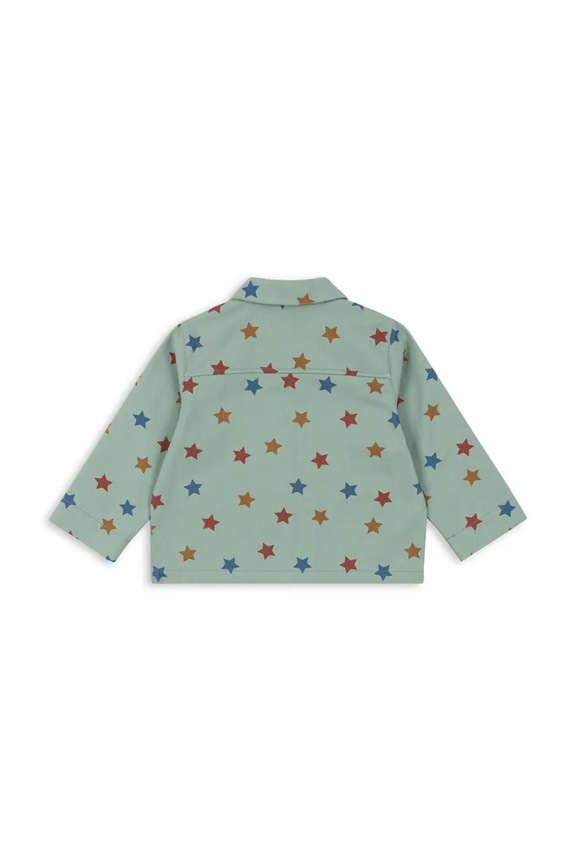 Băieți Konges Sløjd geaca copii FEN JACKET GOTS KS101976 turcoaz