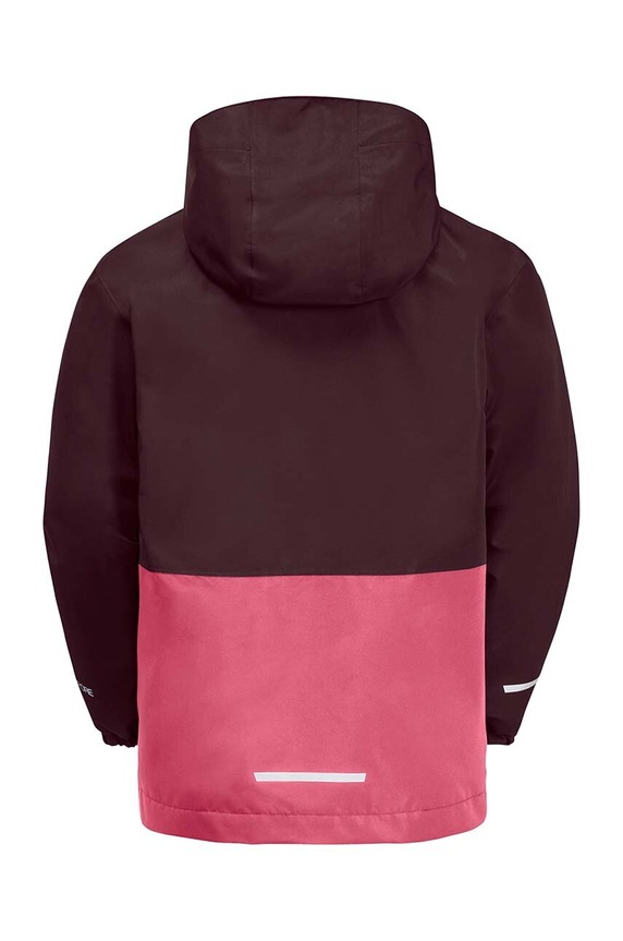 Παιδικό μπουφάν Jack Wolfskin 1610081.92.152 ροζ AW25