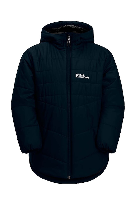 Dětská bunda Jack Wolfskin s podšívkou námořnická modř 1610121.92.152