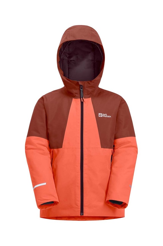 Chłopiec Jack Wolfskin kurtka dziecięca 1610281.116.152 pomarańczowy