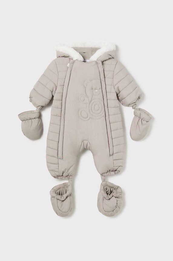 Бебешки гащеризон Mayoral Newborn с изолация бежов 2620.1A.Newborn.9BYH