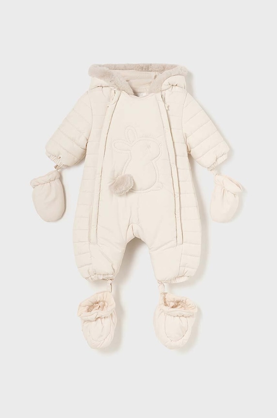Бебешки гащеризон Mayoral Newborn с изолация бежов 2620.1A.Newborn.9BYH