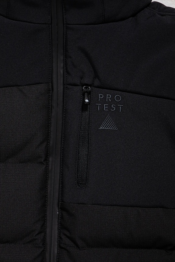 Chłopiec Protest kurtka narciarska dziecięca PRTDEVUN 6810144 czarny