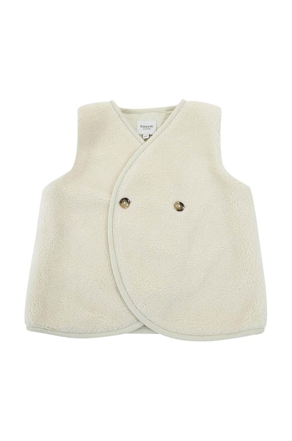 Detská vesta Donsje Monty Gilet 4044300. béžová AA00