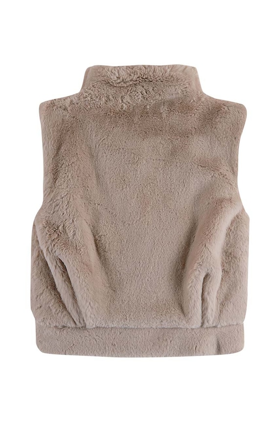 CHLAPEC Dětská vesta Donsje Juline Bodywarmer 4087200. béžová