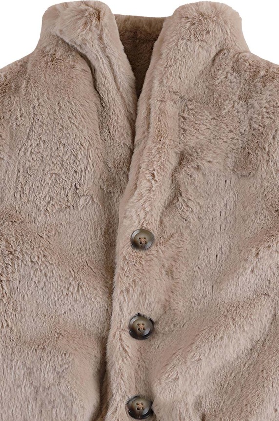 Dětská vesta Donsje Juline Bodywarmer béžová 4087200.