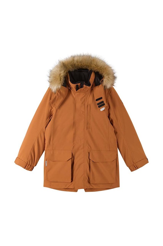 Детско яке Reima Ajaton 5100360A.9BYH кафяв AW24